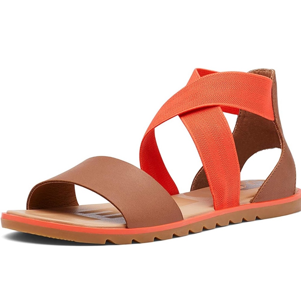 Sorel Women's Ella II Sandal - Signal Red - Size 7
